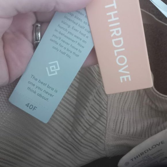 Thirdlove Everyday Lace T-Shirt Bra: TAGS ON NEVER WORN, Size 40F - Picture 3 of 4